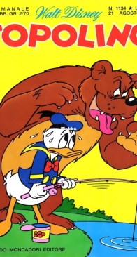 Topolino 1134 - Mondadori 1977 - Italian