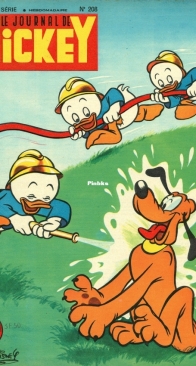Le Journal de Mickey 0208- Hachette 1956 - French