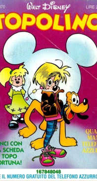 Topolino 1870 - Mondadori 1991 - Italian