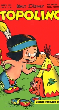 Topolino 0096 - Mondadori 1954 - Italian