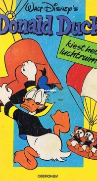 Donald Duck Pocket Serie 2 - Issue 13 - Donald Duck Kiest Het Luchtruim - Oberon B.V. 1982 - Dutch