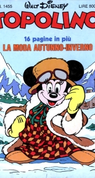 Topolino 1455 - Mondadori 1983 - Italian