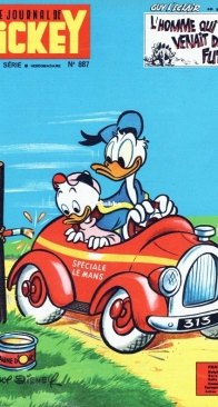 Le Journal de Mickey 0887 - Hachette 1969 - French