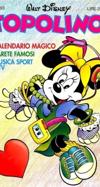 Topolino 1893 - Mondadori 1992 - Italian