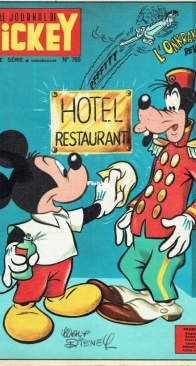 Le Journal de Mickey 0765 - Hachette 1967 - French