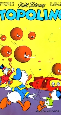 Topolino 0626 - Mondadori 1967 - Italian