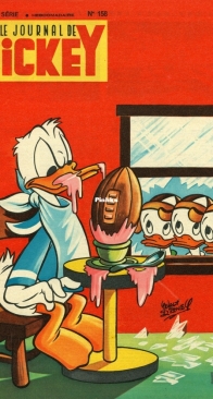 Le Journal de Mickey 0158 - Hachette 1955 - French