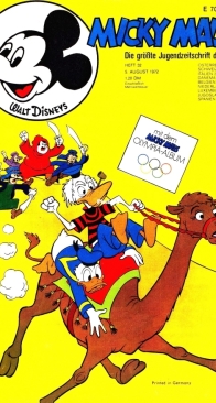 Micky Maus 1972 - 32 - Ehapa - German