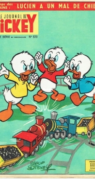 Le Journal de Mickey 0570 - Hachette 1963 - French
