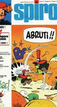 Le Journal de Spirou 1851 - Dupuis 1973 - French