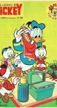 Le Journal de Mickey 0988 - Hachette 1971 - French