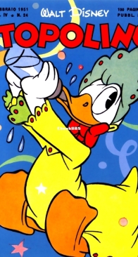 Topolino 0024 - Mondadori 1951 - Italian
