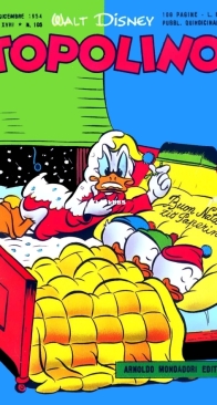 Topolino 0105 - Mondadori 1954 - Italian