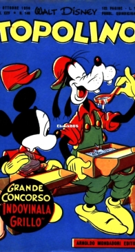 Topolino 0149 - Mondadori 1956 - Italian