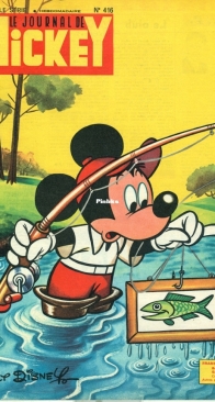 Le Journal de Mickey 0416 - Hachette 1960 - French