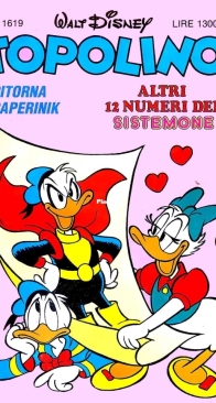 Topolino 1619 - Mondadori 1986 - Italian