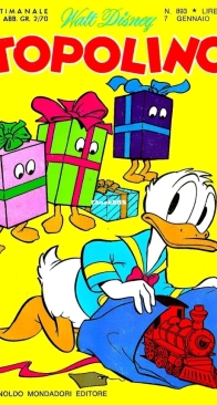 Topolino 0893 - Mondadori 1973 - Italian