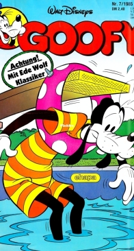 Goofy 1985-07 - Ehapa - German
