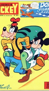 Le Journal de Mickey 0924 - Hachette 1970 - French
