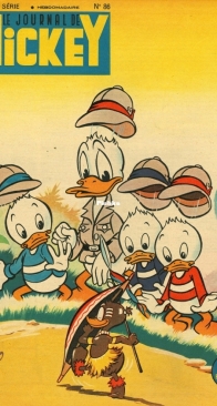 Le Journal de Mickey 0086 - Hachette 1954 - French
