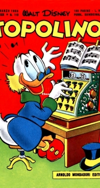 Topolino 0110 - Mondadori 1955 - Italian