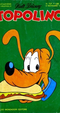Topolino 0727 - Mondadori 1969 - Italian