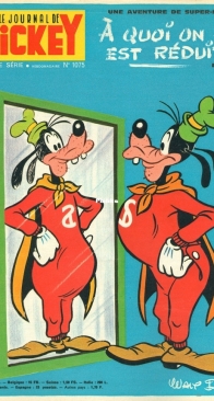 Le Journal de Mickey 1075 - Hachette 1973 - French