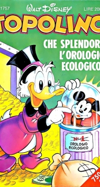 Topolino 1757 - Mondadori 1989 - Italian
