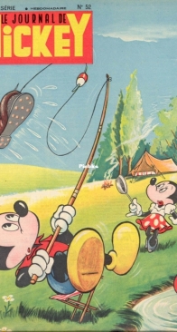 Le Journal de Mickey 0052 - Hachette 1953 - French