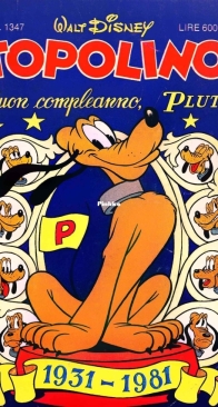 Topolino 1347 - Mondadori 1981 - Italian