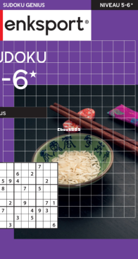 Denksport Sudoku 5-6 Genius - Issue 291 - 2025 - Dutch