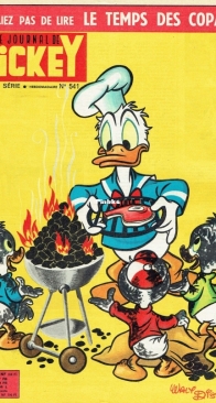 Le Journal de Mickey 0541 - Hachette 1962 - French