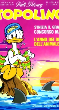 Topolino 1179 - Mondadori 1978 - Italian