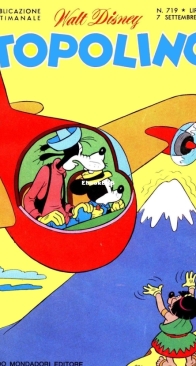 Topolino 0719 - Mondadori 1969 - Italian