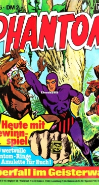 Phantom 185 - Überfall im Geisterwald - Bastei 1981 - German