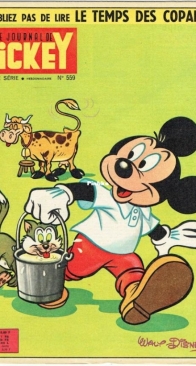 Le Journal de Mickey 0559 - Hachette 1963 - French