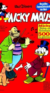 Micky Maus 1968 - 35 - Ehapa - German