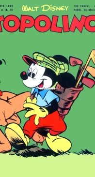 Topolino 0072 - Mondadori 1953 - Italian