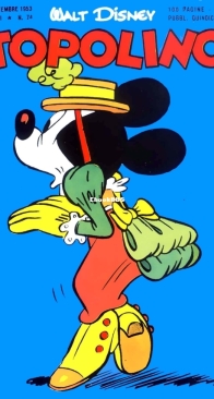 Topolino 0074 - Mondadori 1953 - Italian