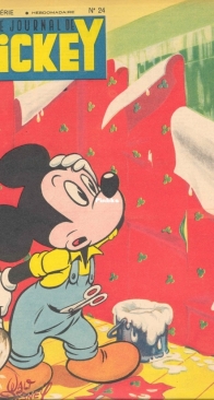 Le Journal de Mickey 0024 - Hachette 1952 - French