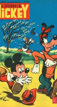 Le Journal de Mickey 0419 - Hachette 1960 - French