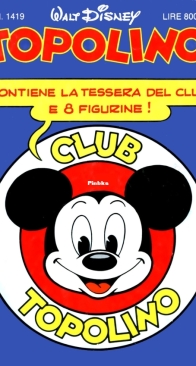 Topolino 1419 - Mondadori 1983 - Italian