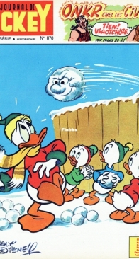 Le Journal de Mickey 0870 - Hachette 1969 - French