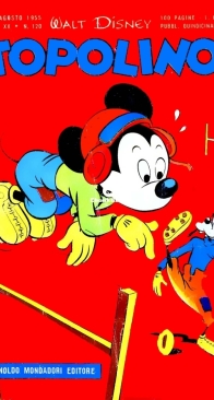 Topolino 0120 - Mondadori 1955 - Italian