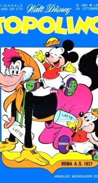 Topolino 1091 - Mondadori 1976 - Italian