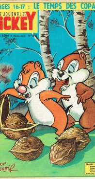 Le Journal de Mickey 0540 - Hachette 1962 - French