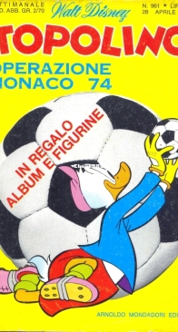 Topolino 0961 - Mondadori 1974 - Italian