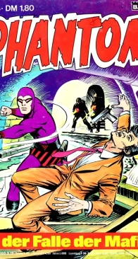 Phantom 128 - In der Falle der Mafia - Bastei 1979 - German