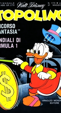 Topolino 1173 - Mondadori 1978 - Italian