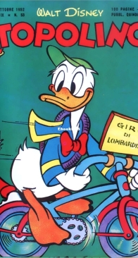 Topolino 0053 - Mondadori 1952 - Italian